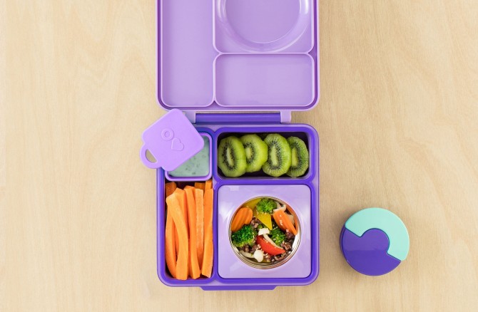 Pojemniki do lunchboxa Omie zielony